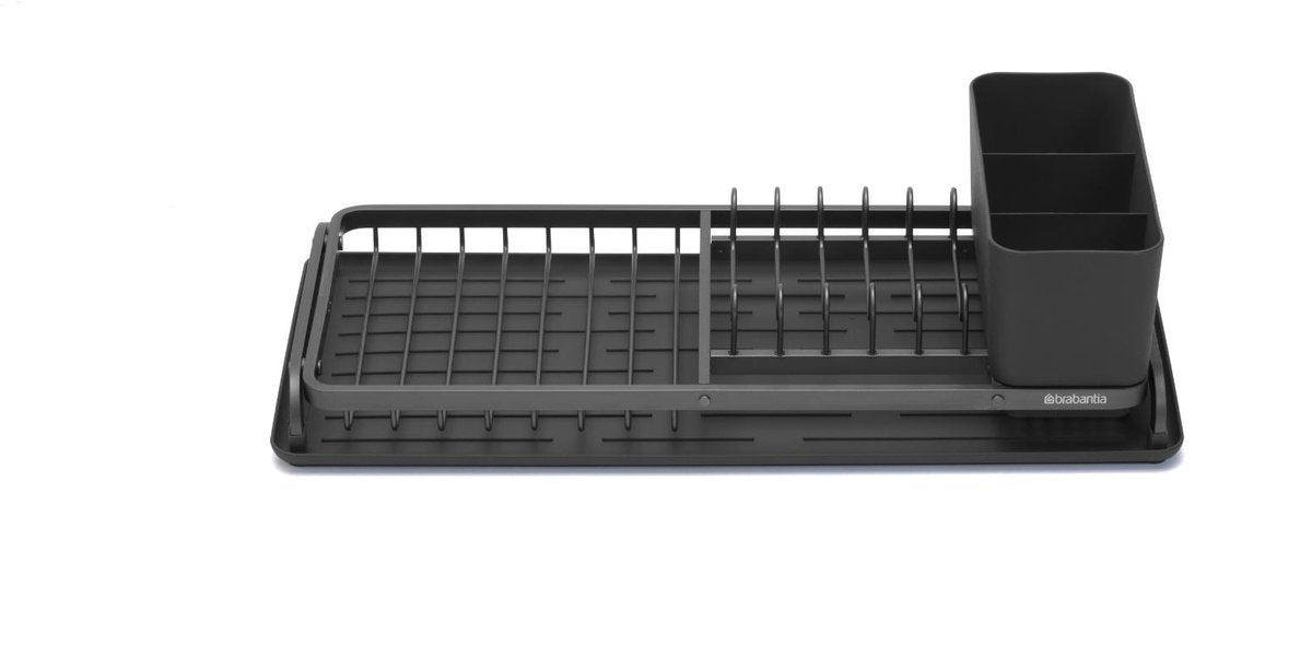 Brabantia spoelbak compact afdruiprek - donkergrijs