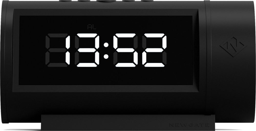 Newgate pil - led wekker - zwart