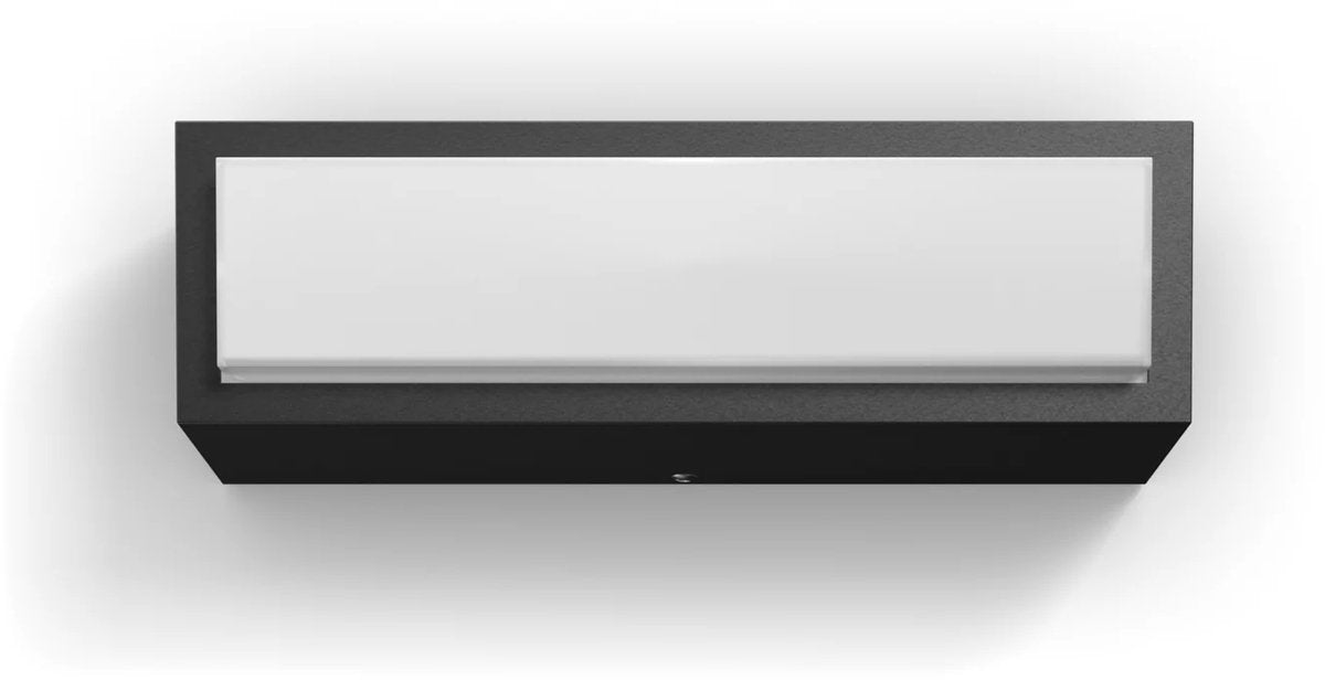 Philips led philips stratosphere wandlamp - ultra efficient - antraciet - 3,8w