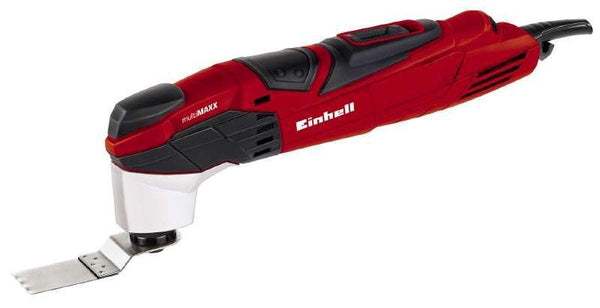 Einhell elektrische multitool te-mg 200 ce - 200 w - constante elektronica - stofafzuiging - incl. 6x schuurpapier, schraper en zaagblad