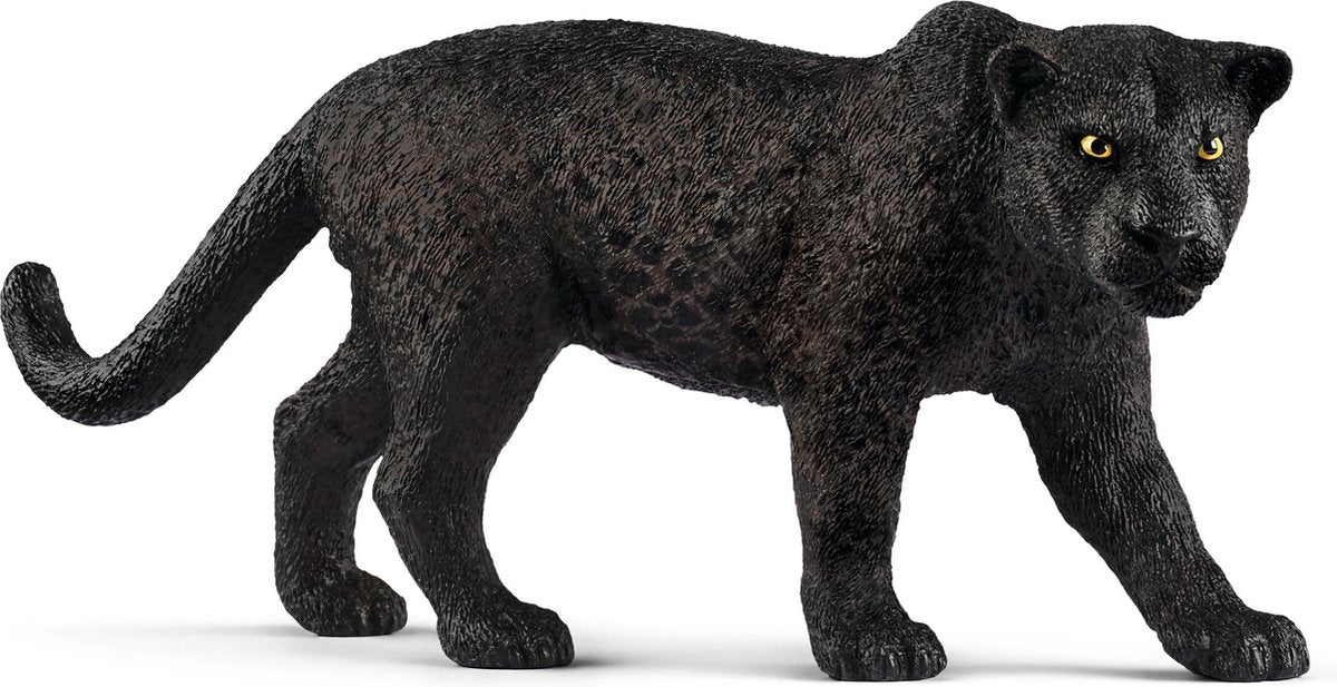 Schleich wild life - zwarte panter - speelfiguur - kinderspeelgoed voor jongens en meisjes - 3 tot 8 jaar - 14774