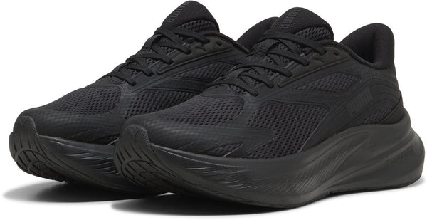 Puma maxstride lite ls unisex sportschoenen - warm white-silver fog-mouse gray-moody gray 36