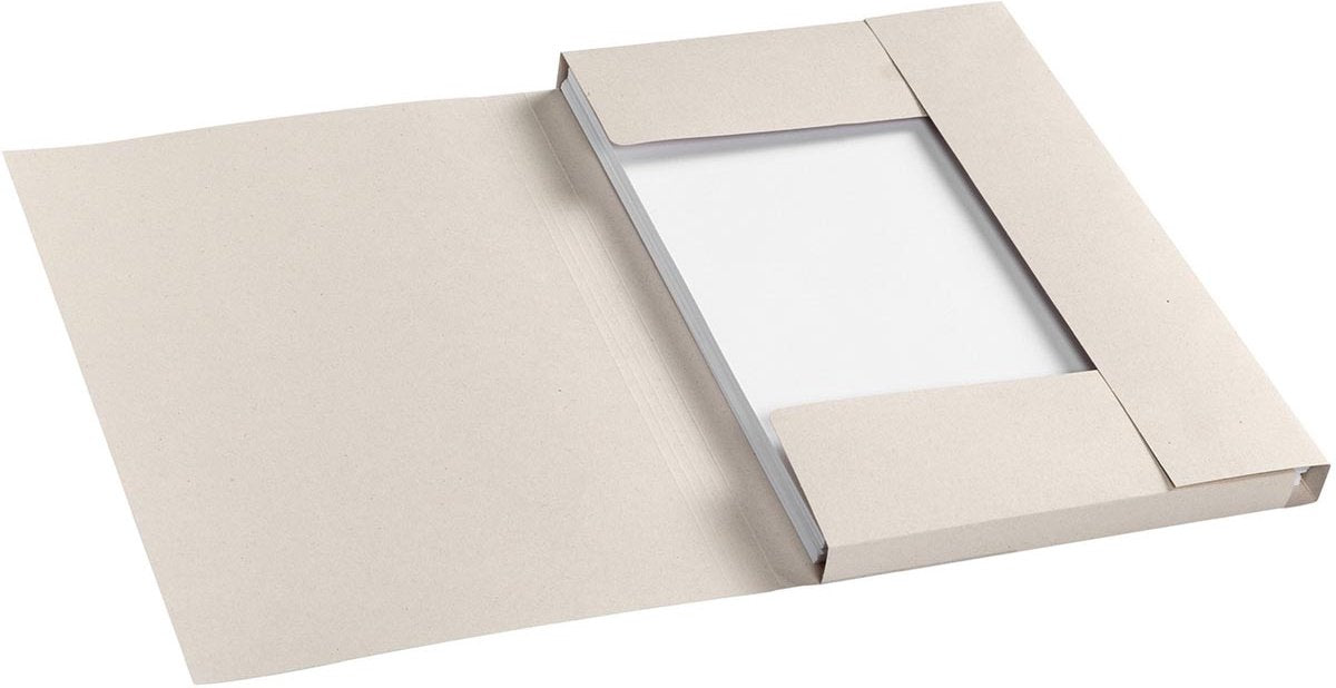 Jalema dossiermap secolor tree-free voor ft folio uit karton, beige
