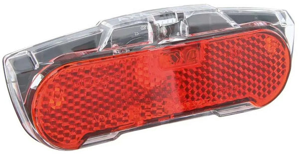Feu Arrière Slim Steady 50mm LED Dynamo Noir