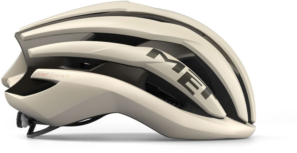 Met trenta mips fietshelm mannen vrouwen – fietshelm racefiets volwassenen – maat l (58-61cm) – wax white matt