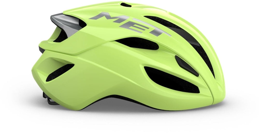 Met rivale mips fietshelm mannen vrouwen – fietshelm road volwassenen – wielrennen – maat s (52-56) – lime blast glossy (groen)