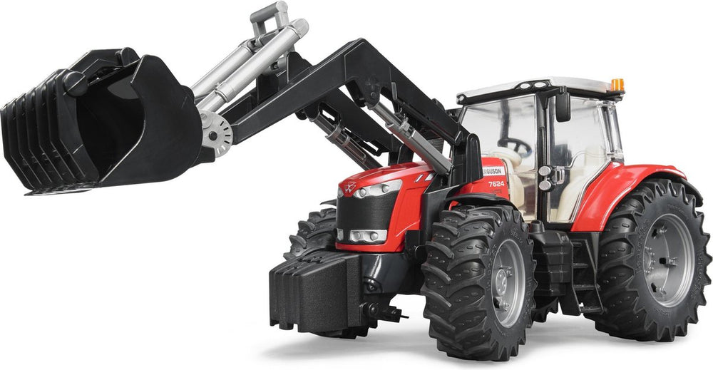 Bruder - massey ferguson 7624 with frontloader (br3047)