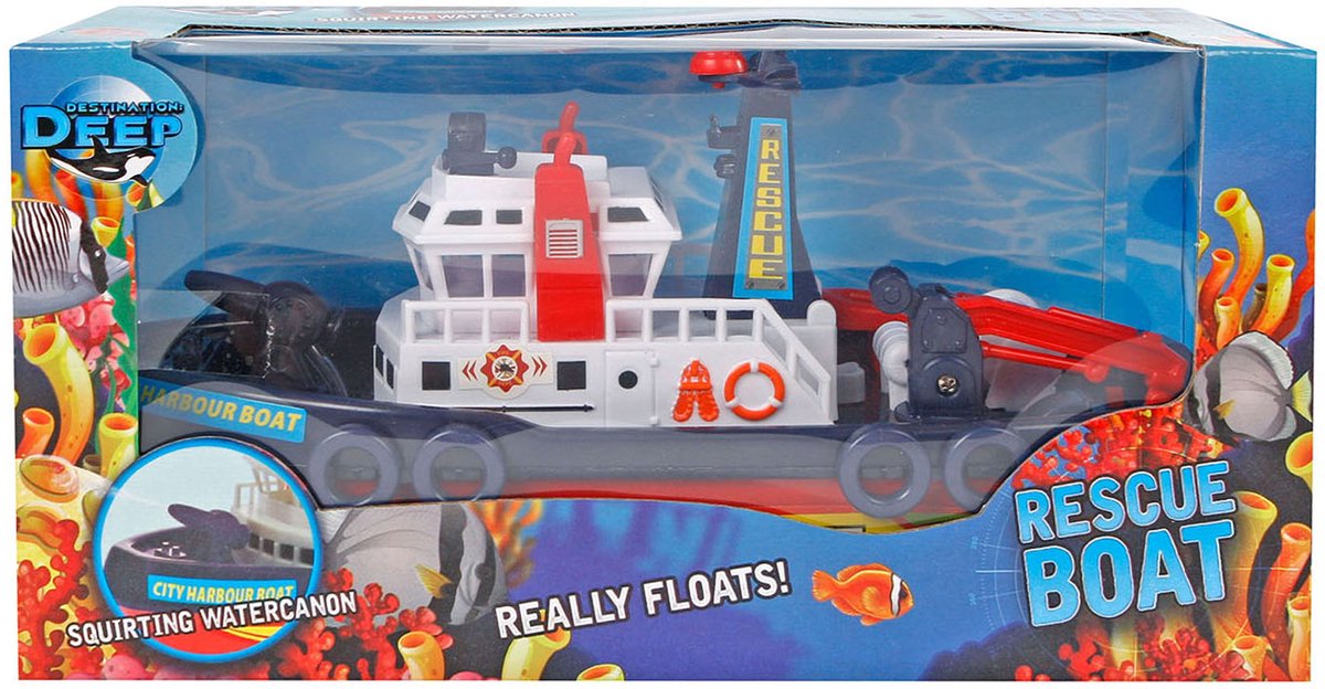 Van Manen Veenendaal BV Destination Deep Fire Boat with Firefighting Function 23.5cm