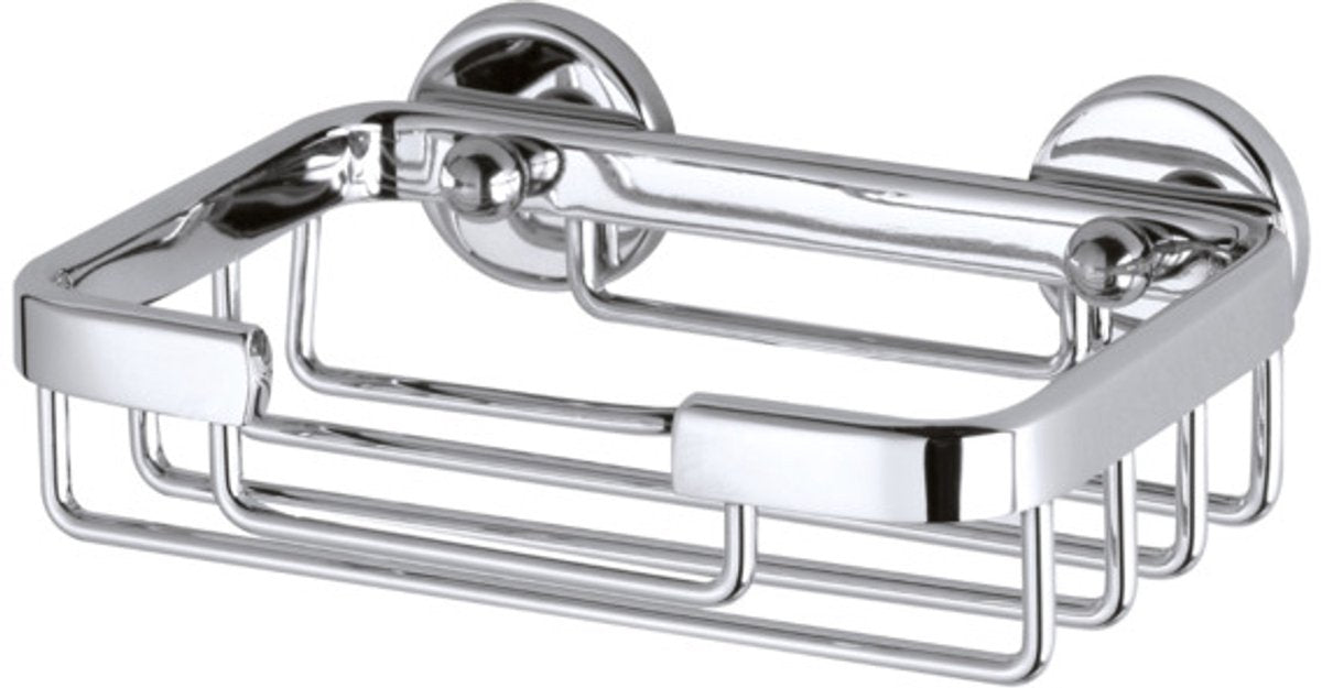 Tesa aluxx zeephouder, hoogglans verchroomd aluminium,