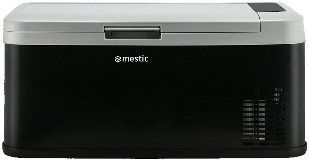 Mestic mcc-18 ac dc compressor koelbox - digitaal display met usb - 18l inhoud voor kleine flessen en blikjes - met bluetooth app