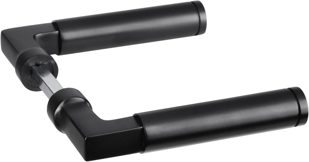 Impresso aston -deurkruk aston-modulair -133 x 22 x 54 mm -zwart -set van 2 stuks