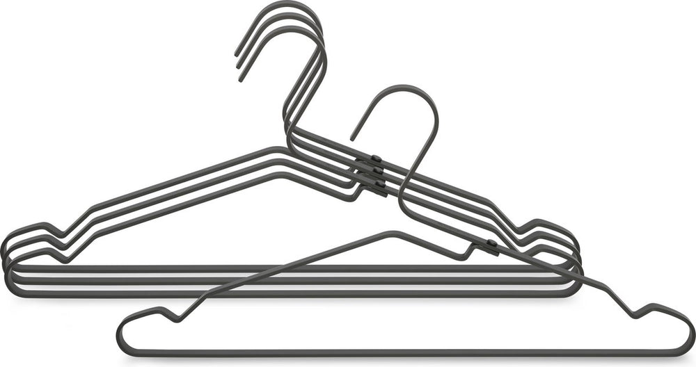 Brabantia kledinghangers - 4 stuks - black
