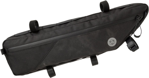 Agu venture - frametas - fietstas - tube frame tas - 4l - 3m reflectie - waterafstotend - ykk rits - hydratatie port - zwart