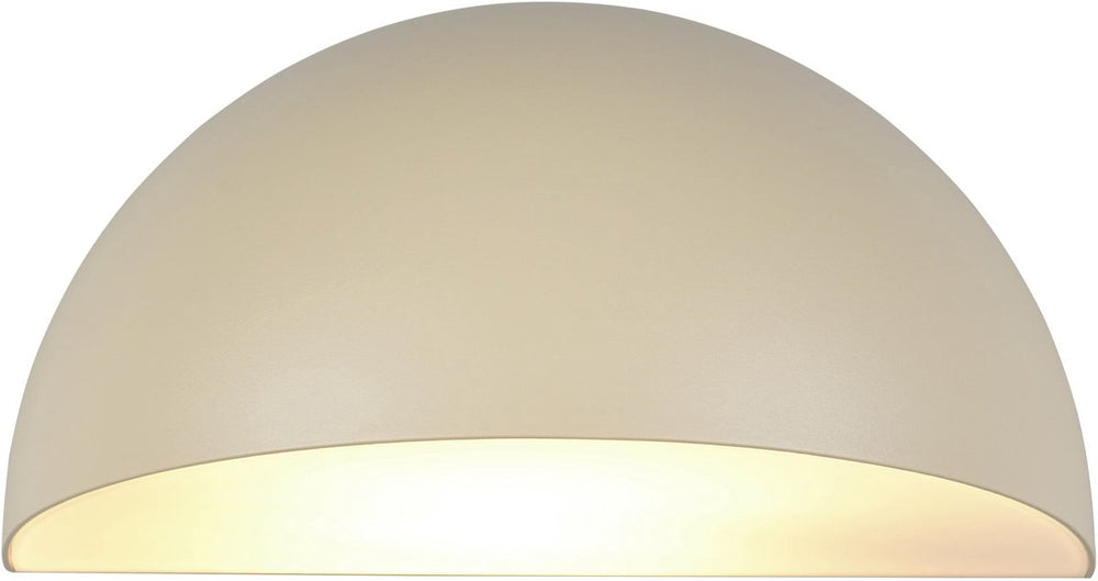 Trio maas - wandlamp - sand - excl. 1x e27 4,9 w - wandmontage - buitenverlichting - ip44