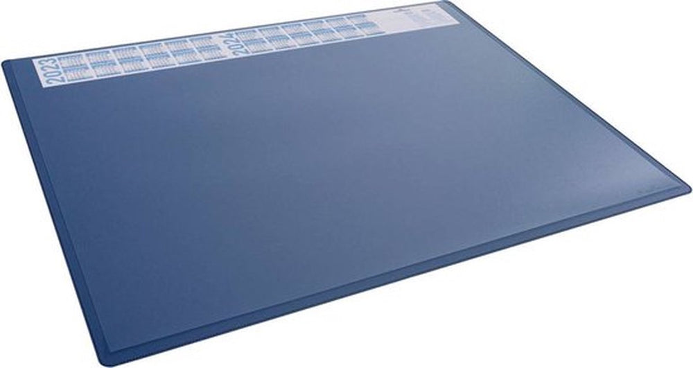 Durable 722307 bureau onderlegger 4-jaarskalender donkerblauw, transparant (b x h) 65 cm x 50 cm 1 stuk(s)