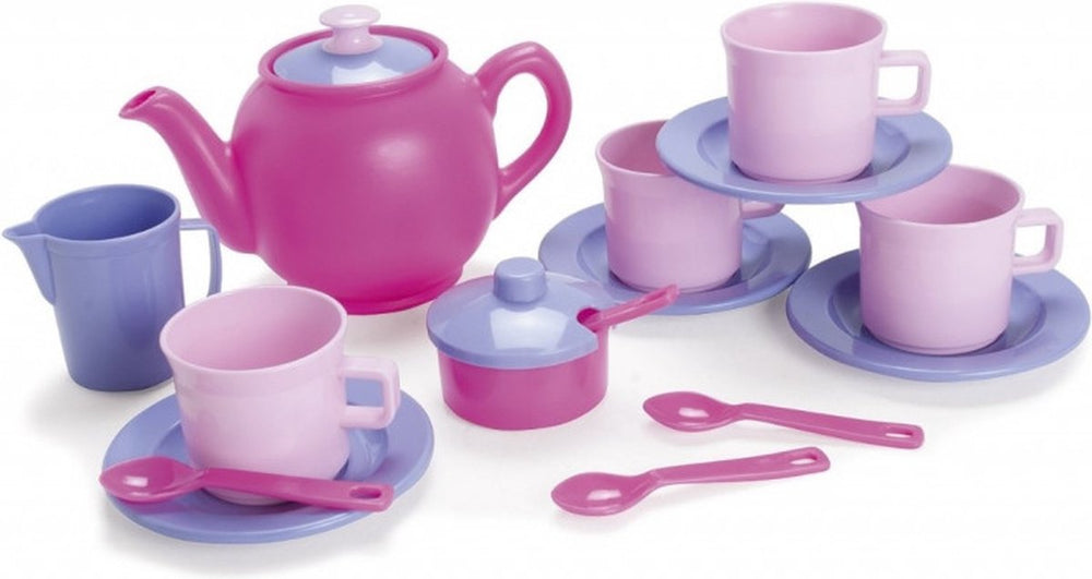 Dantoy theeservies roze voor kinderen