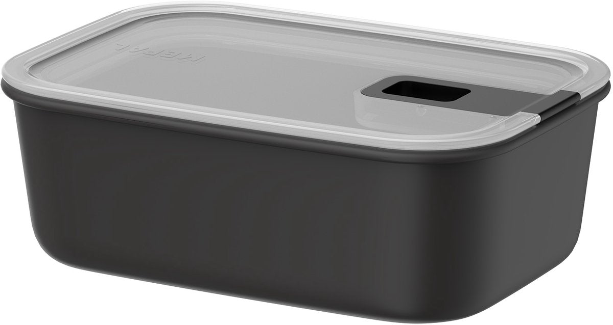 Mepal vershouddoos easyclip 2.0 1000 ml nordic black | 4 stuks