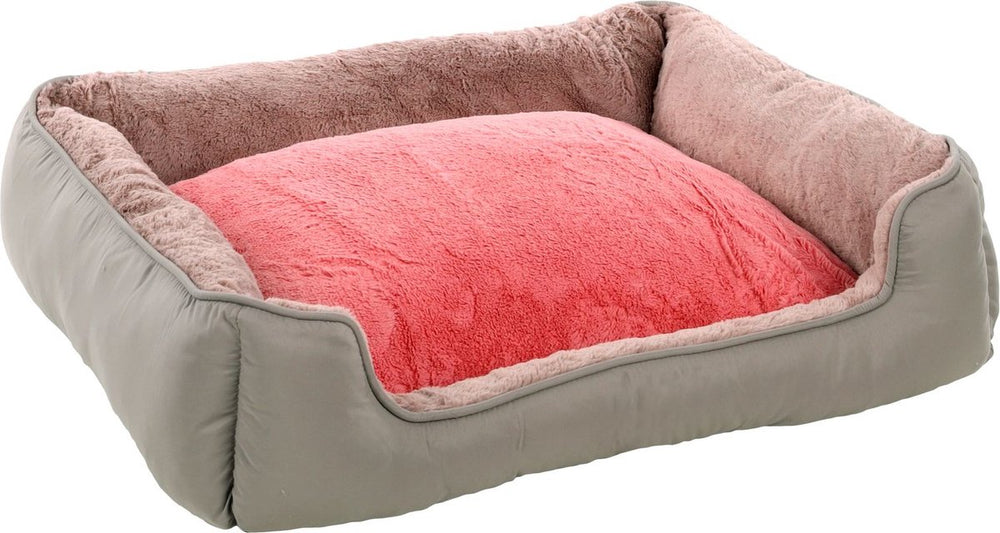 Flamingo mand oddi rechthoekig roze - 80 x 67 x 22 cm