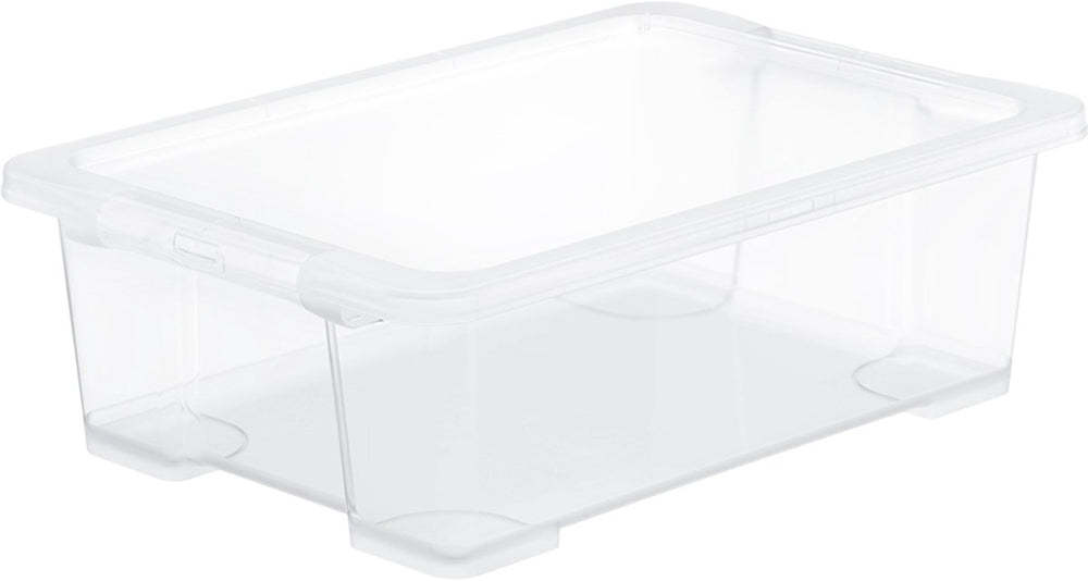 Rotho core basic opbergbox - set van 4 - stapelbaar - 30 ltr