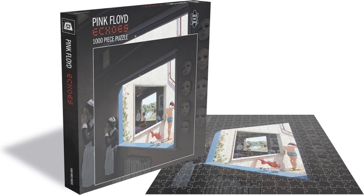 Plastic head pink floyd - echoes (1000 puzzelstukjes)