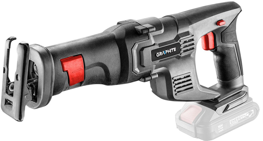 Graphite accu reciprozaag, 18v, li-ion energy+ 58g017