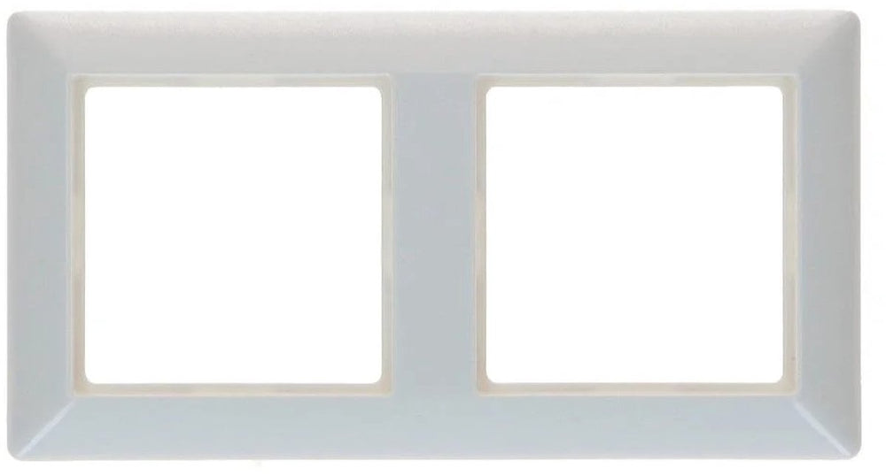 Jung as500 afdekraam schakelmateriaal - as582ww - e32su