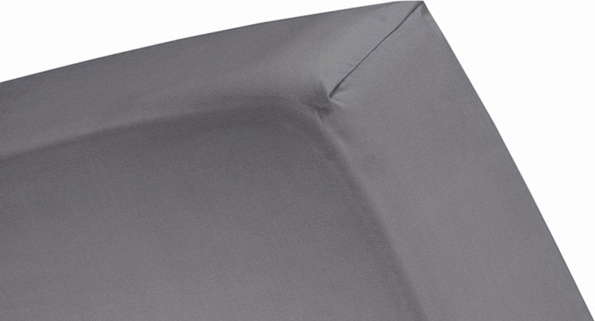 Cinderella hoeslaken - geschikt voor boxspring - jersey - 140x200 cm - tot 25 cm - antraciet