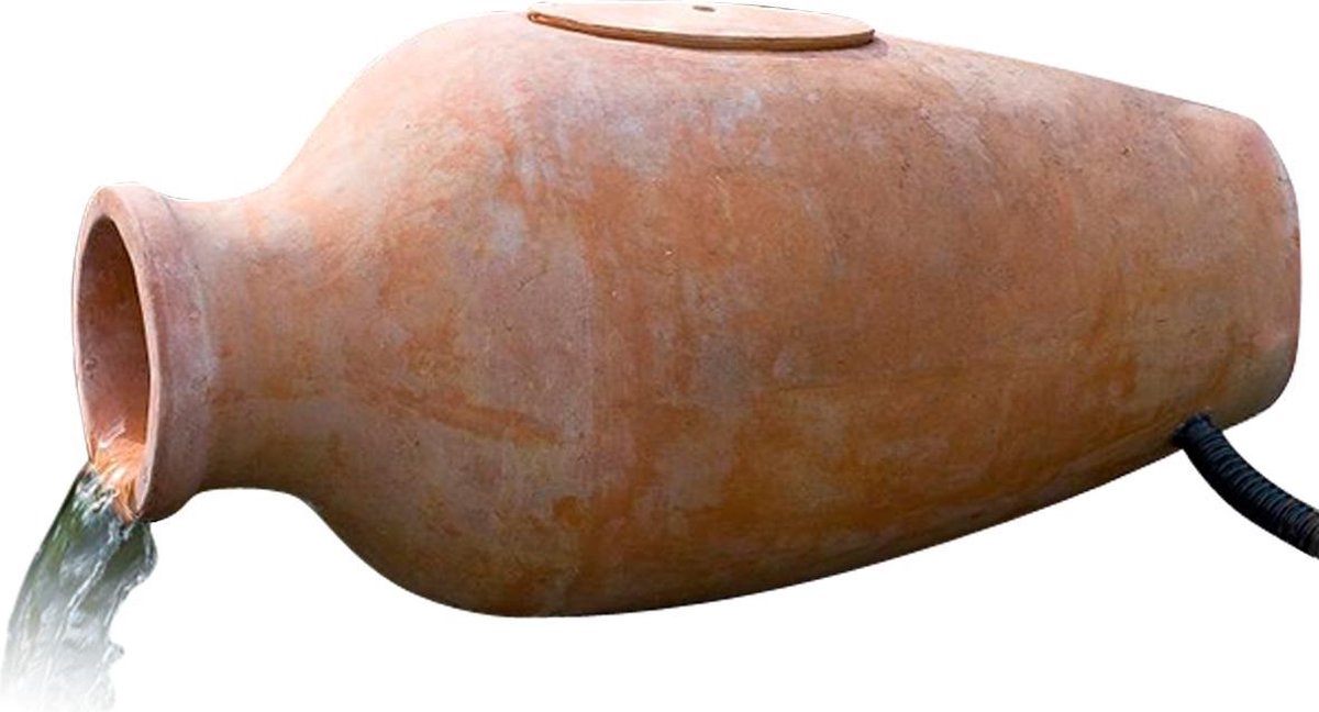 Ubbink - amphora - filterornament - waterornament - terracotta