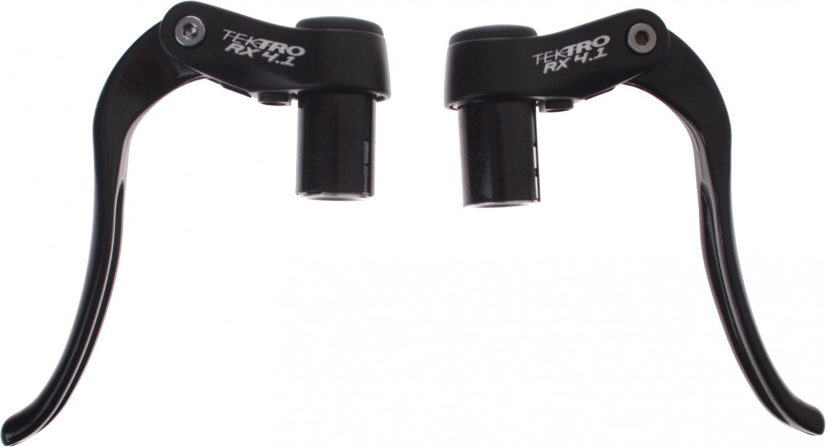 Paire de leviers de frein Tektro RX4.1 pour triathlon (au guidon) - noir noir