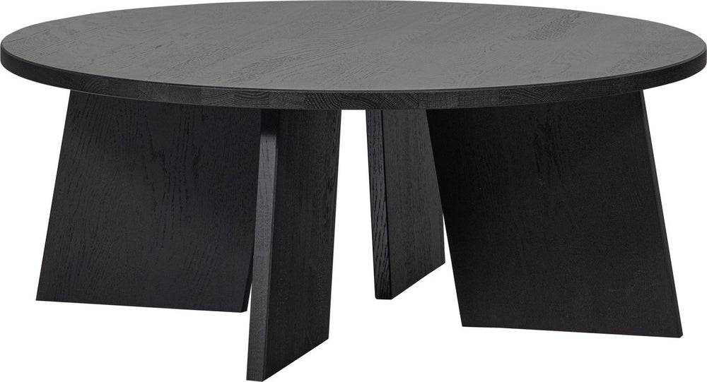 Woood fries salontafel - eikenhout - blacknight - 36x90x90