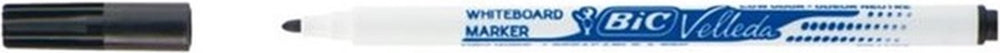 Bic whiteboardmarker 1721 1,5mm rond zwart