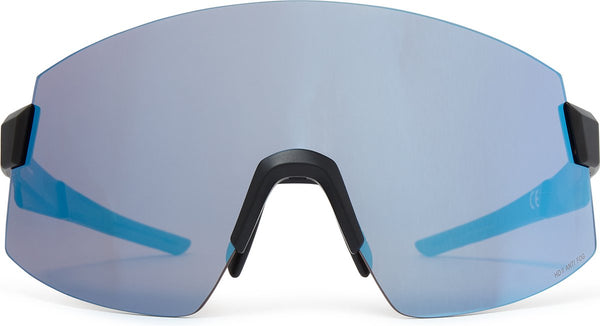 Agu vigor xl hdii - sportbril - fietsbril - racebril - unisex - zwart - uv400 hd lens - anti-fog hydrofoob - inclusief extra lenzen