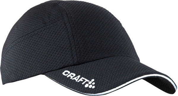 Craft running cap unisex pet - zwart one size