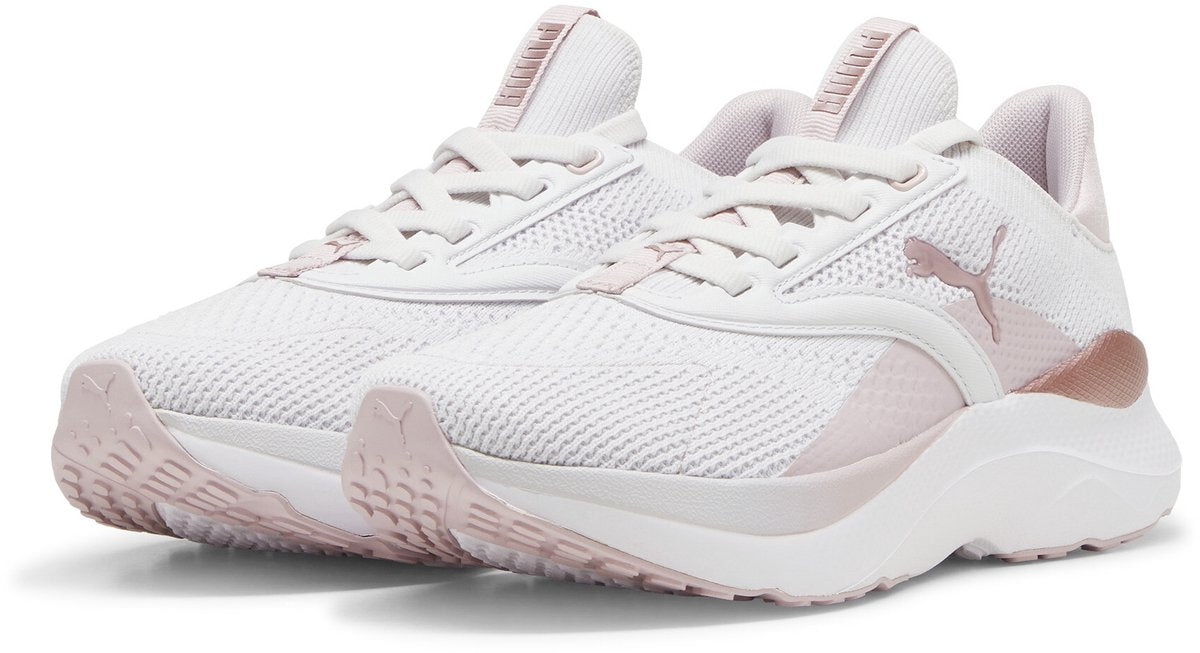 Puma softride mayve wn's dames sportschoenen - feather gray-mauve mist-rose gold