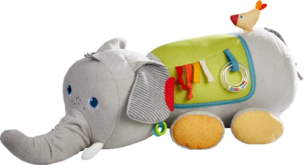 Haba knuffel ontdekkingsdier olifant - 70 cm