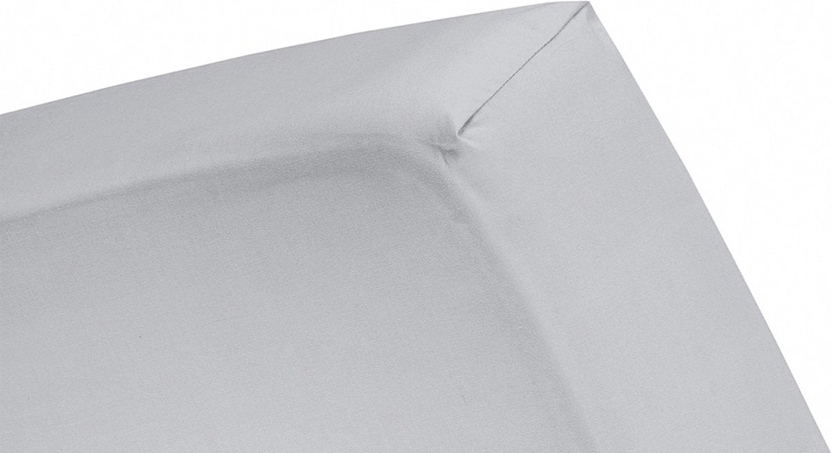 Cinderella hoeslaken - geschikt voor boxspring - jersey - 180x200 cm - tot 25 cm - lichtgrijs