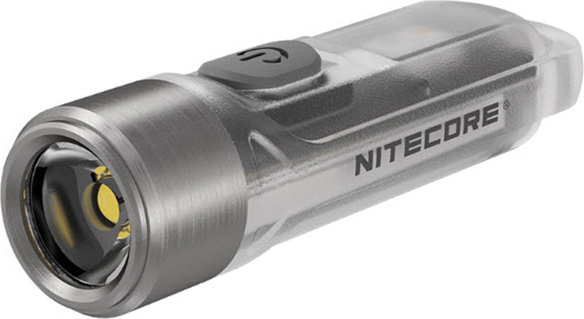Nitecore tiki nc-tiki zaklamp led, uv-led werkt op een accu 300 lm 12 g