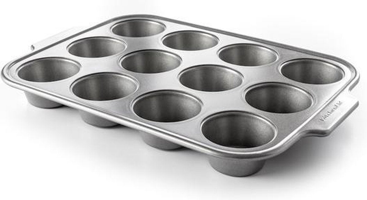 Kitchenaid muffinvorm aluminized steel 12 stuks