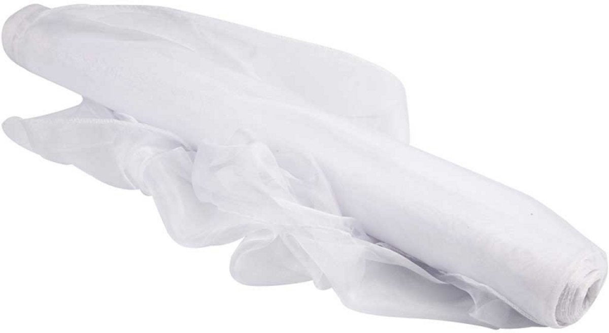 Creativ company https: www.cchobby.nl organza-stof-b-50-cm-wit-10-m-1-rol