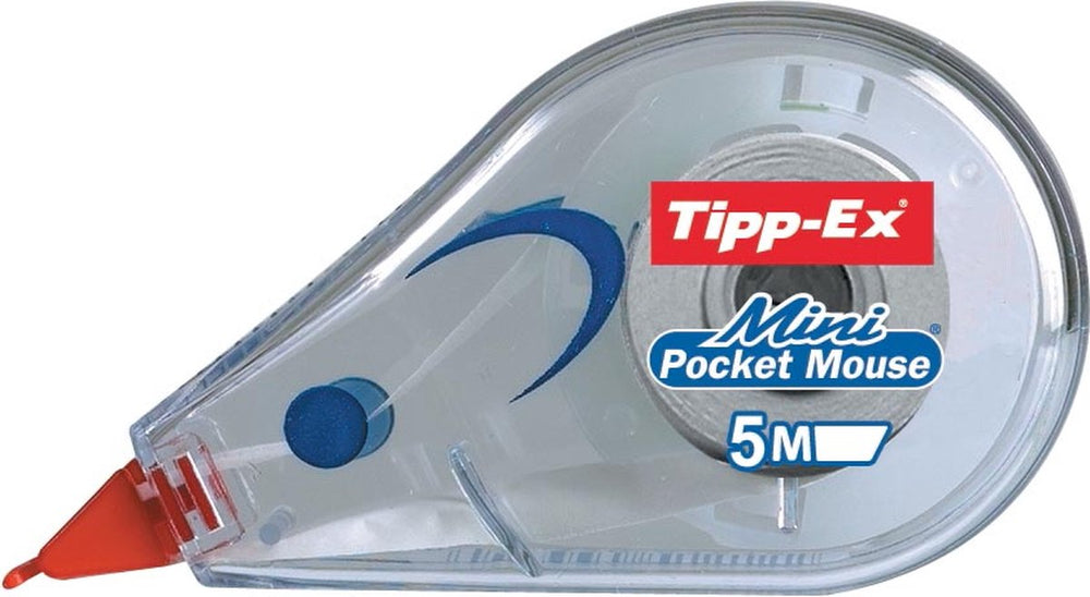Tipp-ex correctieroller 5mmx6m pocket mini mouse op blister