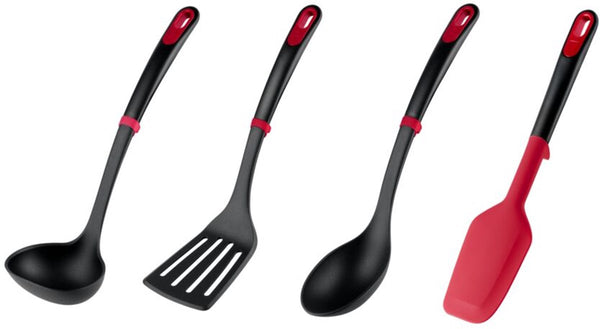 Tefal ingenio plus - spatel set - 4-delig - ergonomisch - robuust