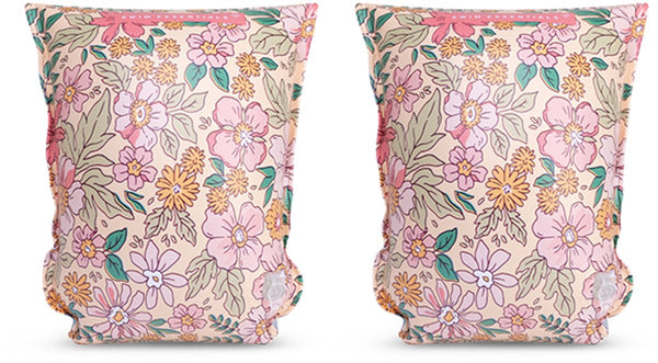 Swim essentials - zwembandjes - bloemenprint - zwemvleugels - 15-30 kg - 2-6 jaar - kleur