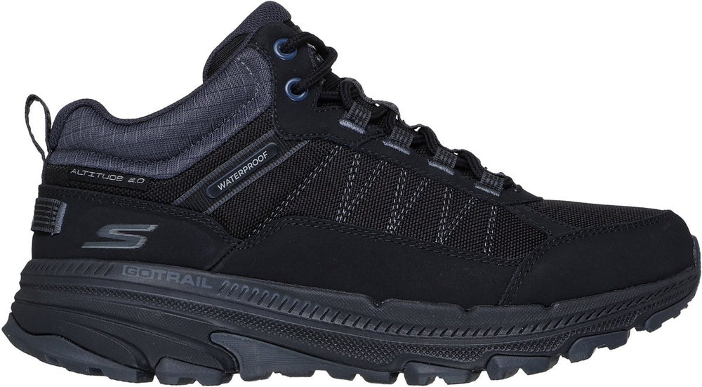 Skechers go run trail altitude 2.0 - c dames wandelschoenen - zwart charcoal