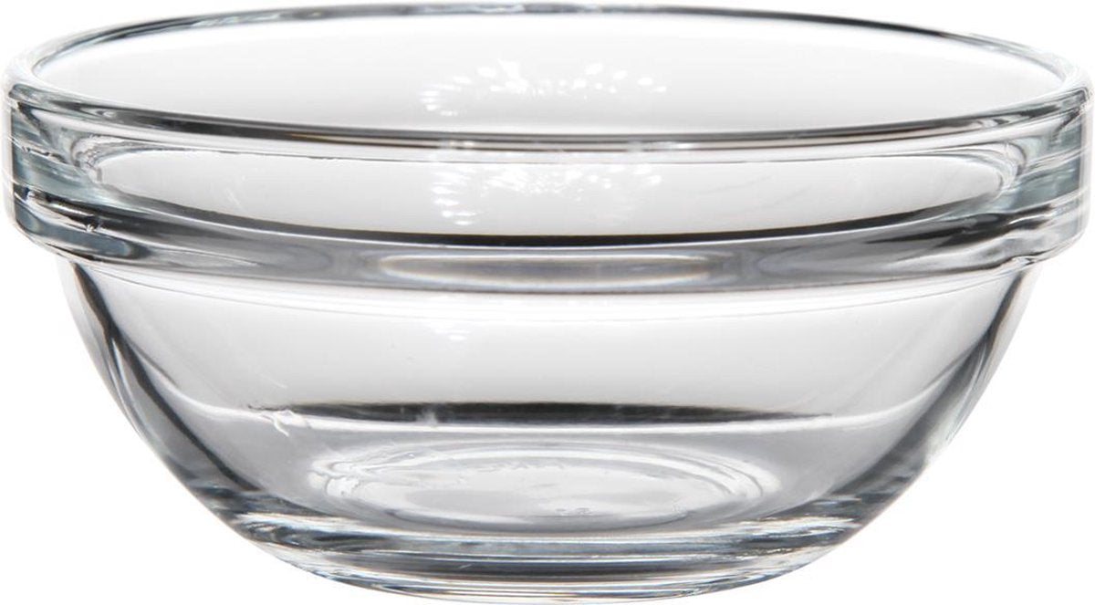 Luminarc empilable schaal - ø 7,5 cm - helder - set-6