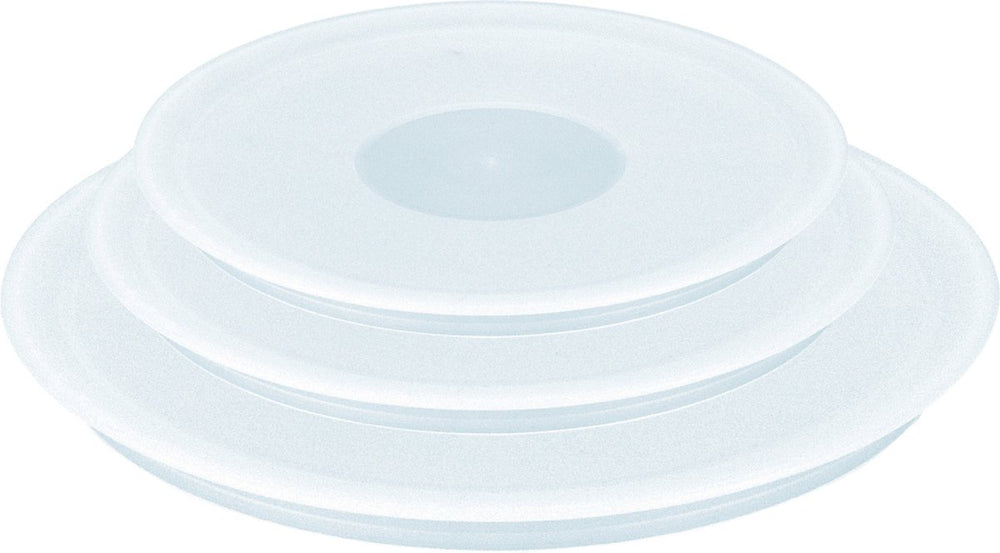 Tefal ingenio kunststof pandeksels - 3-delige set - ø 16 18 20 cm - stapelbaar - geschikt voor bewaren
