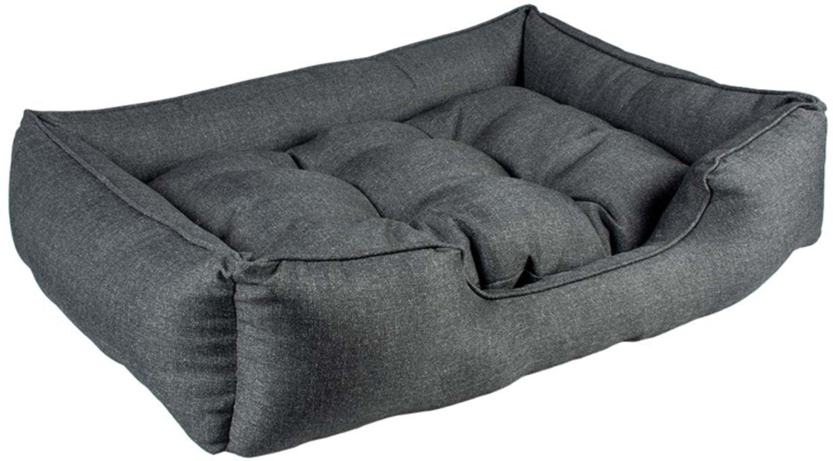 Duvo + duratex hondenbed donkergrijs l-100x70x20cm