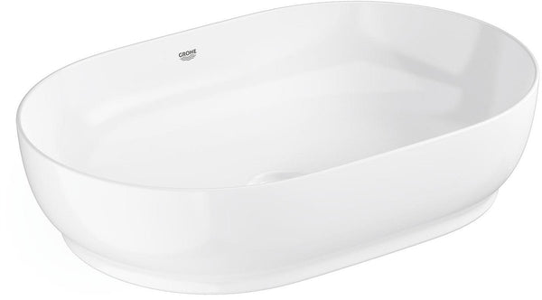 Grohe essence ovale waskom – 60 cm – zonder overloop – glanzend keramiek – aquaceramic hyperclean – wit