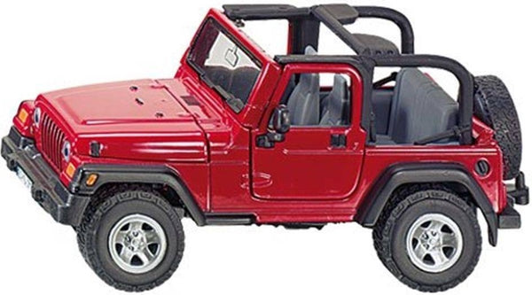 Siku 4870 jeep wrangler, schaal 1:32, metaal kunststof