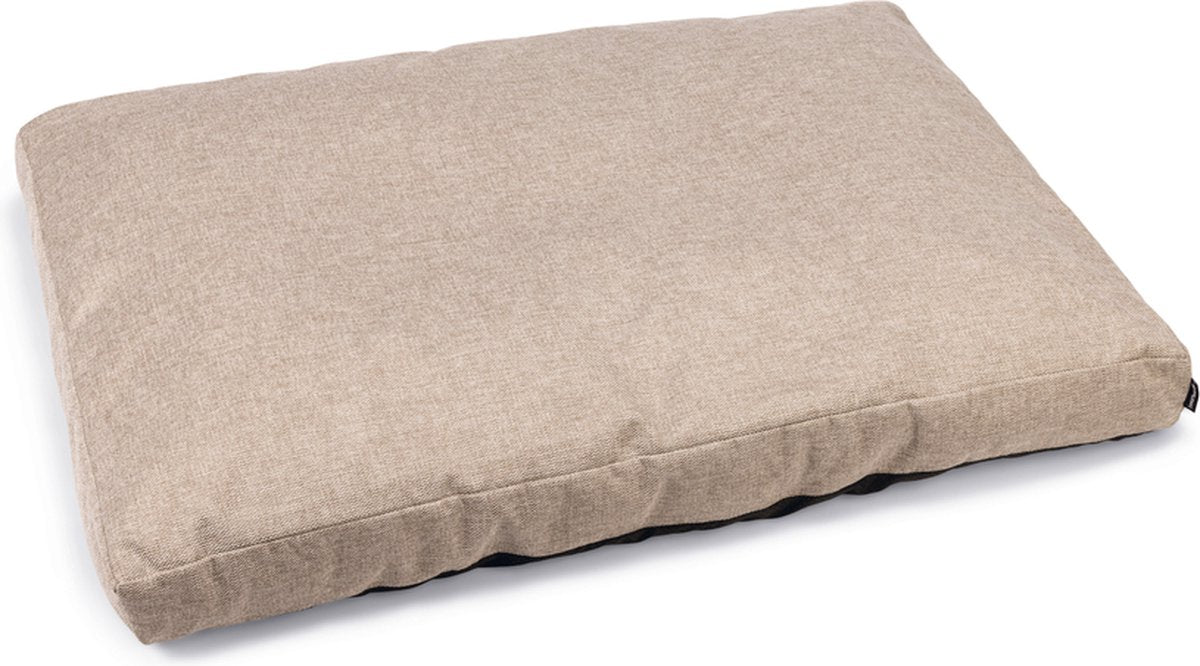 Beeztees zia - orthopedisch hondenkussen - beige - 120x80x10 cm