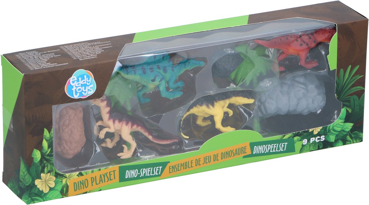Eddy toys dino speelset 9pc